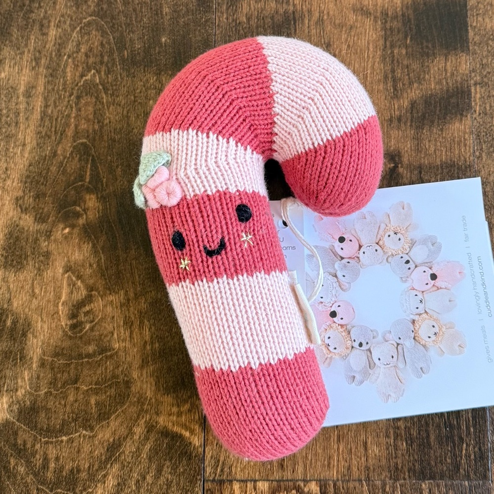 Cuddle + Kind • Baby Candy Cane • Blush Stripe